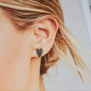 Delicate Heart Stud Earrings